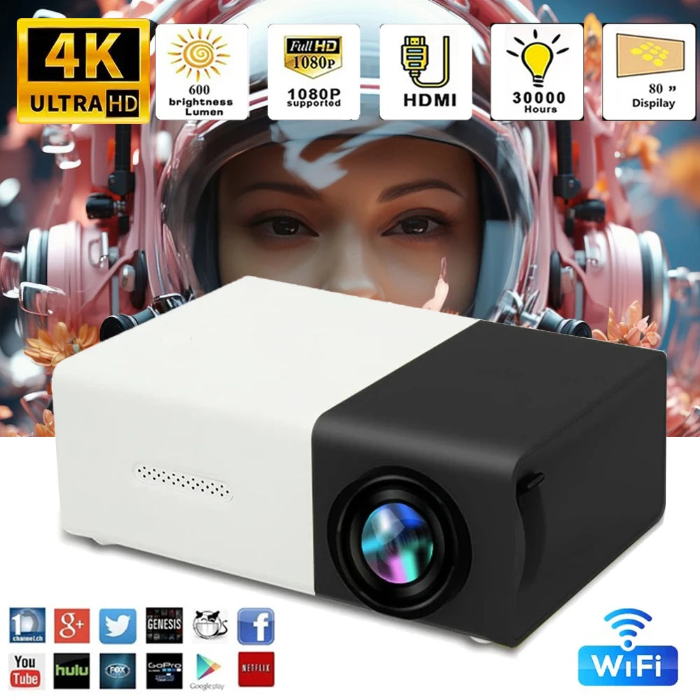 MINI PORTABLE HOME THEATER PROJECTOR